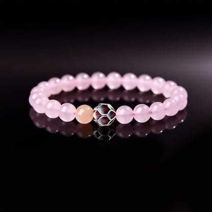Handcrafted Crystal Lotus Bracelet – Attract Positive Energy & Emotional Balance